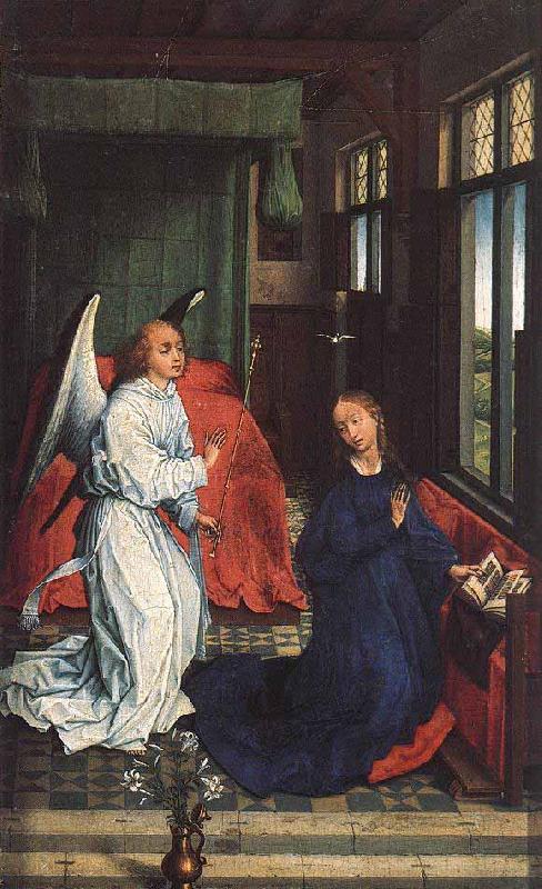 Rogier van der Weyden The Annunciation oil painting picture
